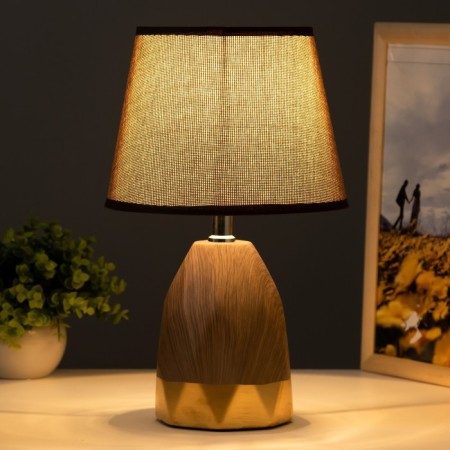 Hell's table lamp E14 40W Brown 21x21x34 cm Risalux-1