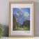 Photo frame plastic "reed" 21x30 cm, white