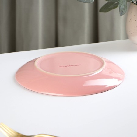 Poramic dessert shade "pastel", d = 19 cm, pink color-2