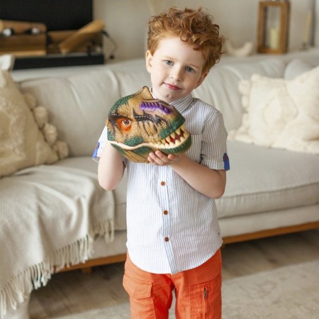 Lapal bubble generator "World of dinosaurs: tyrannosaurus", brown color-9