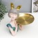 Souvenir Polystone Stand "Girl with Square ears" 32x17x24 cm