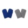 Supported mittens, diagonal, one layer of Vatin, mix, Greengo