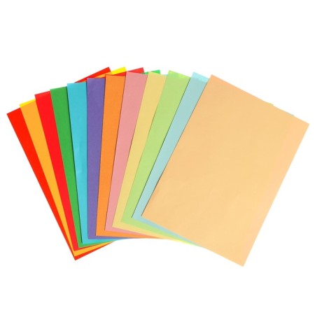 Colored paper A4, 36 sheets, 12 colors "for office equipment", 80 g/m²-2
