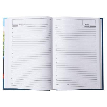The diary of a low -up A5 160 sheets, cardboard 7BC, matte lamination, selective varnish "Colorful moments"-7
