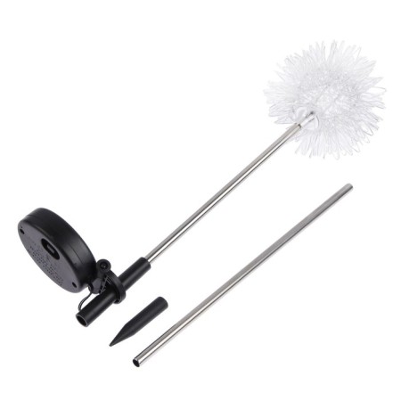 Garden lamp on the solar battery "Sea Hedgehog", 70 cm, 1 LED, glow white-5