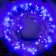 Garland “thread” 10 m, IP20, transparent thread, 100 LED, glow blue, 8 modes, 220 V