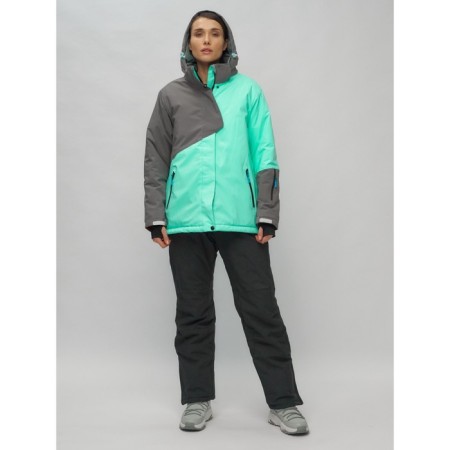 Ski suit, size 56, turquoise color-27