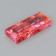 Folding box for 10 sweets "flowers", 9.8 x 22 x 3.5 cm. Confectionery packaging