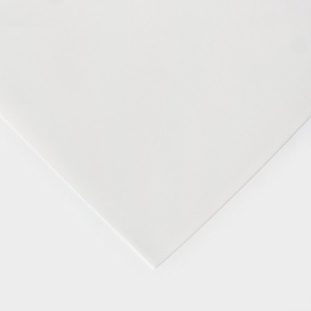Foamiran Iranian, 60 × 70 cm, thickness 0.8-1 mm, white/101-1