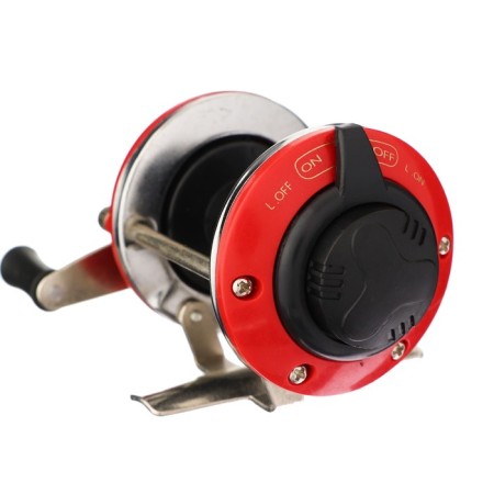 Culti-plate coil, metal-plastic, switch 3 modes, red color, 106-5