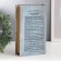 Safe Brush Tree to the leatherette "Lope de Vega. Dramatic works" gray 21x13x5 cm