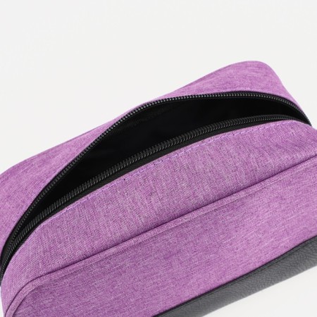 Lightning cosmetic bag, lilac color-2