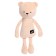 Soft toy "Bear George", 33 cm, beige color