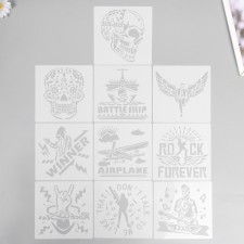 Stencil plastic 