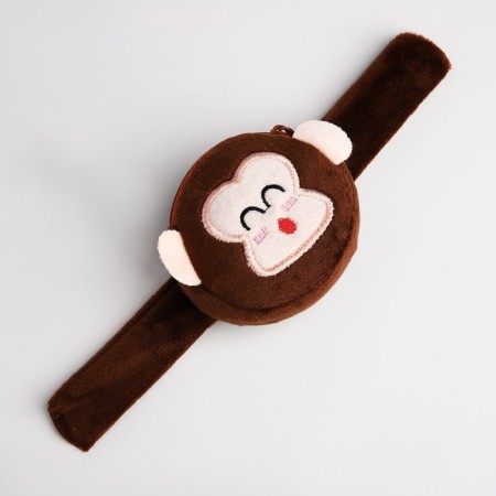 Lightning purse, brown color-4