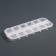 Organizer for decor, 12 cells, 13 × 5.3 × 1.3 cm, the color is transparent