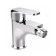 Vidima Balance Ba265AA bideter, single -leaf, pour 110 mm, chrome