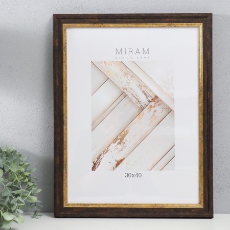 Photo frame Plastic "Mira" 30x40 cm, 653139-15 (plastic screen)-1