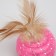 Passing Ball "Festive" with feathers, 4.5 cm, mix of flowers