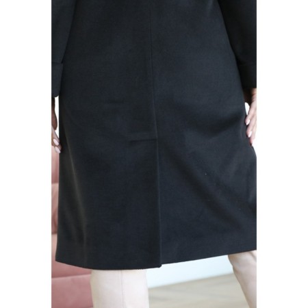 Female coat, size 42, black color-6