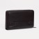 Male purse with lightning, department for bills, for cards, for coins, brown color