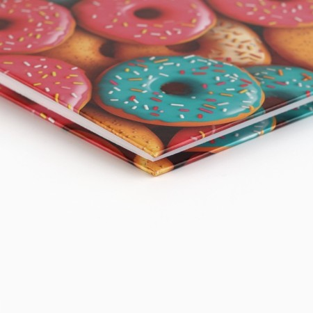 School diary 5-11 grade, in a solid cover, 48 liters. "Donuts"-1