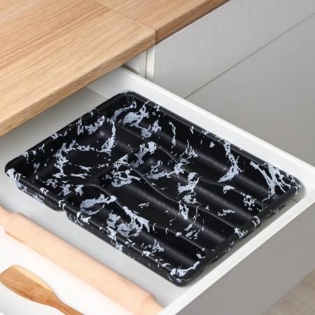 Tray for the pagas cutlery, 36 × 29 × 5 cm, 5 departments-1