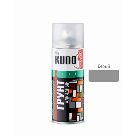 Aerosol soil alkyd Kudo universal (gray) 520 ml