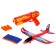 Aerodrome 2 pistol, 1 plane, 10 soft bullets and balls in the kit, MIX color