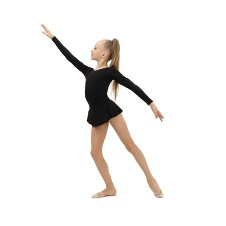 A swimsuit for gymnastics and dancing Grace Dance, p. 30, black color-4