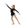 A swimsuit for gymnastics and dancing Grace Dance, p. 30, black color