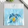 Decor for creativity Textile Embroidery "Sinichka" 5x5.2 cm