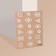 Nail stickers "3D patterns", voluminous, white color