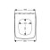 Roca Debba 8019D0004 toilet cover, Duroplast, White