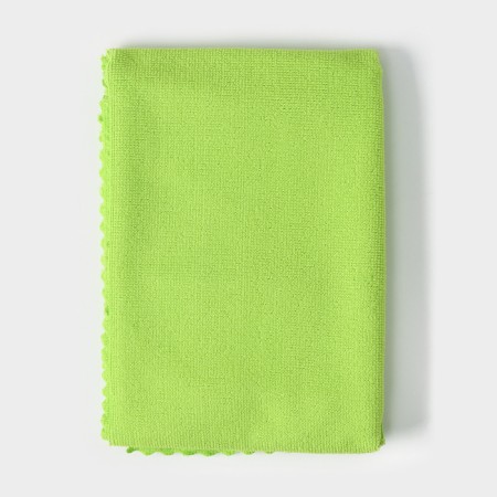 A rag for the floor “Promo”, 180 g, 70 × 80 cm, microfiber, ultrasonic edge treatment, mix-3