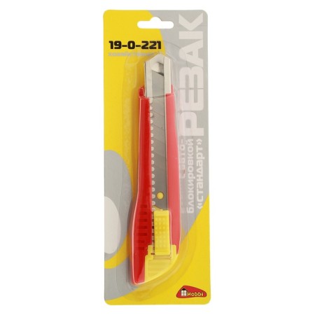 Universal knife "Remocolor", plastic housing, square latch, reinforced, 18 mm-1