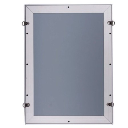 The frame for advertising and ads is wall, A4, 210 x 297 mm, an aluminum profile 25 mm-3