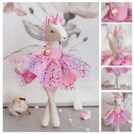 Set for sewing toys "Unicorn Vanessa", 26 cm-1
