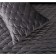 Kit: bedspread, pillowcase, size 160x220 cm, 50x70 cm, color anthracite