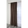 Curtain, size 145x270 cm, chocolate color