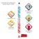 Flomasters bilateral 20 colors Brauberg Premium Bi-Color, 10 pieces, thickened, ventilated cap