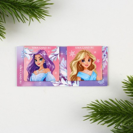 New Year. Bookmarks for books magnetic 2 pcs on the Shyay substrate-4