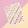 Nail stickers "Fruit assorted", multi -colored
