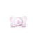 Silicone orthodontic micro dummy, set 2 pcs., 0 to 2 months, for the princess