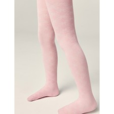Pantyhose baby thin cotton conte kids, height 80-86 cm, light pink color