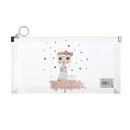 Lightning folder-convert format A6, 180MKR, with a drawing "Little Girl", mix-9