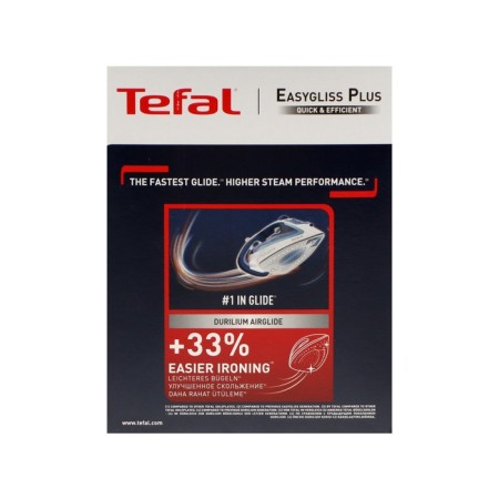TEFAL FV5736E0, 2500 W, enameled sole, 45 g/min, 270 ml, white and blue-4