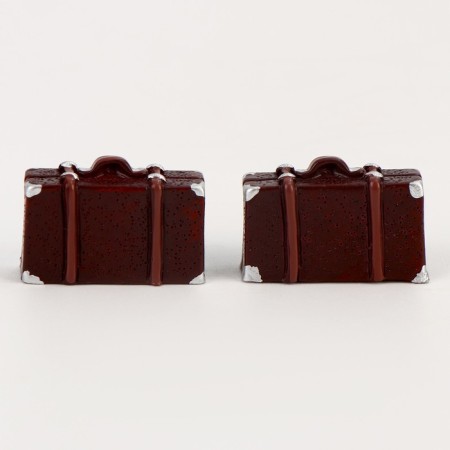 Miniature Puppet "Suitcase", set 2 pcs., Size 1 pc. - 2.3 × 0.7 × 1.7 cm-3