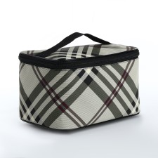 Lightning cosmetic bag, beige color