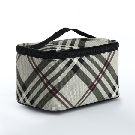 Lightning cosmetic bag, beige color